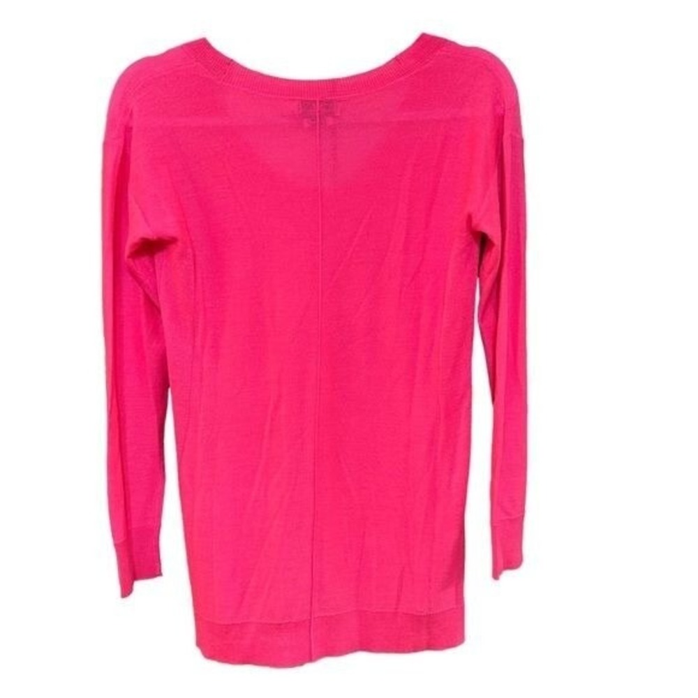 Vineyard Vines Cashmere Blend Sweater XS Pink V Neck Lightweight‎ Soft Preppy - Picture 3 of 6